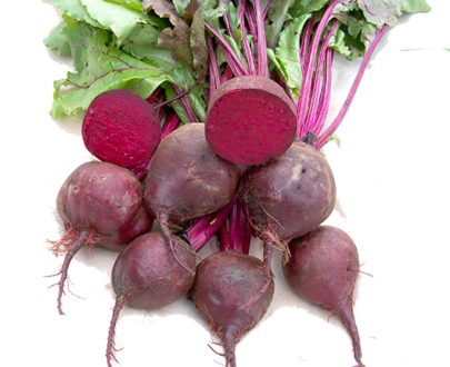 Natural color beetroot red
